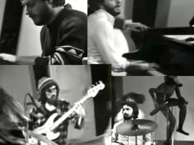 I Baricentro band progressive fondata dai fratelli Boccuzzi (Francesco e Vanni) e dal batterista Piero Mangini